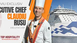 Interviu Exclusiv: Executive Chef Claudiu Rusu – 30.000 de porții pe zi și 280 de oameni în subordine