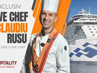Interviu Exclusiv: Executive Chef Claudiu Rusu – 30.000 de porții pe zi și 280 de oameni în subordine