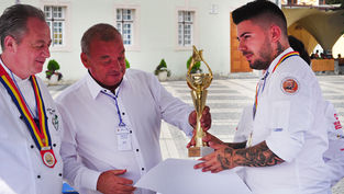 Alin Barabancea este marele castigator al Cupei Sibiului in Artă Culinară 2018 – Arome din Sibiu
