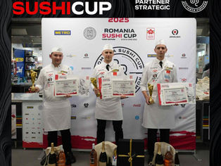 România Sushi Cup 2025 – Bogdan Cosma va reprezenta România la World Sushi Cup Japan!