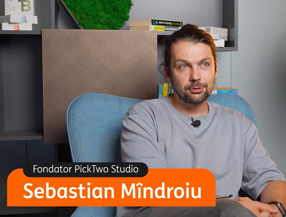 Sebastian Mîndroiu, Fondator PickTwo Studio - Sursa foto: start-up.ro