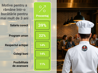 Ce îi ține pe bucătari în bucătărie?