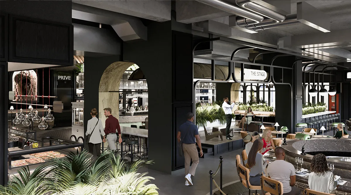 Marketta Food Hall Floreasca Bucuresti foarte aproape de inaugurare