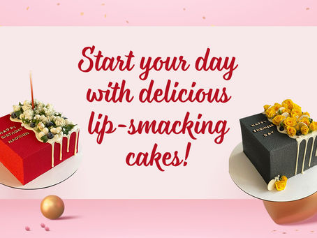 Start Your Day With Delicious Cake Delivery in Gurgaon By Cake Plaza