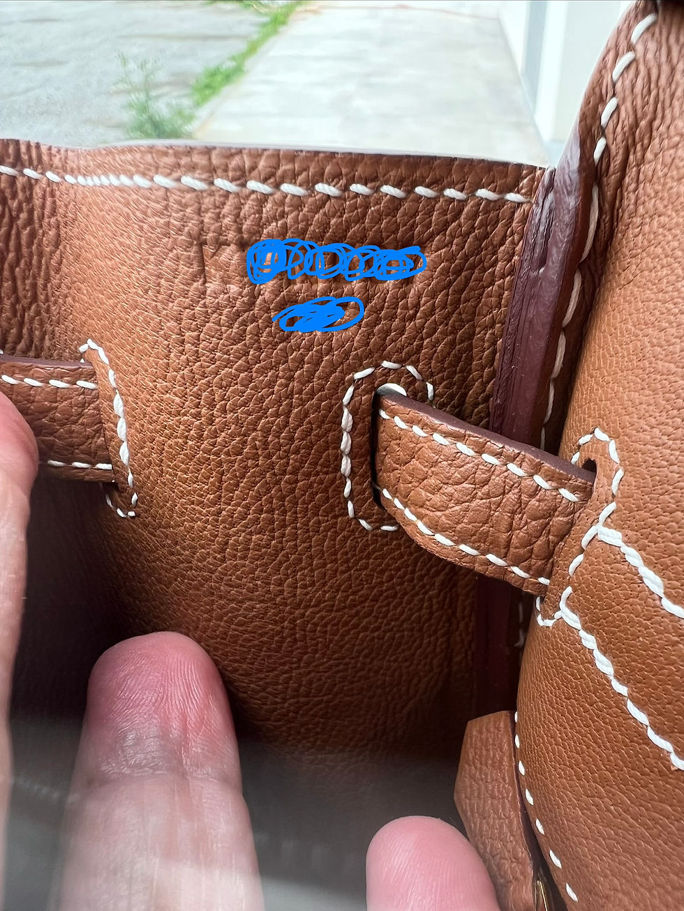 Thumbnail: Hermes Birkin 25 Togo Gold GHW brand new