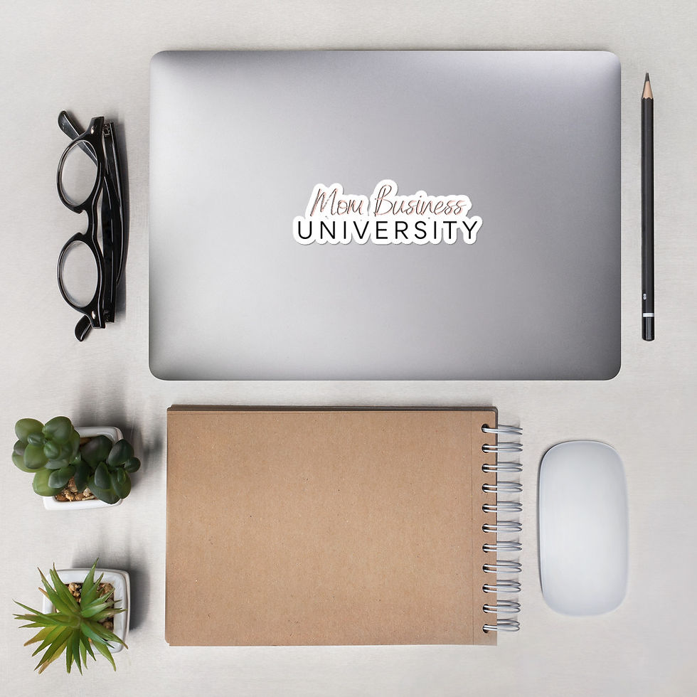 Thumbnail: Mom Business University Bubble-free stickers