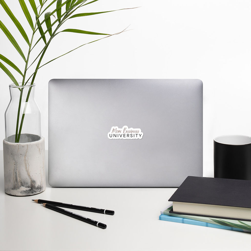 Thumbnail: Mom Business University Bubble-free stickers