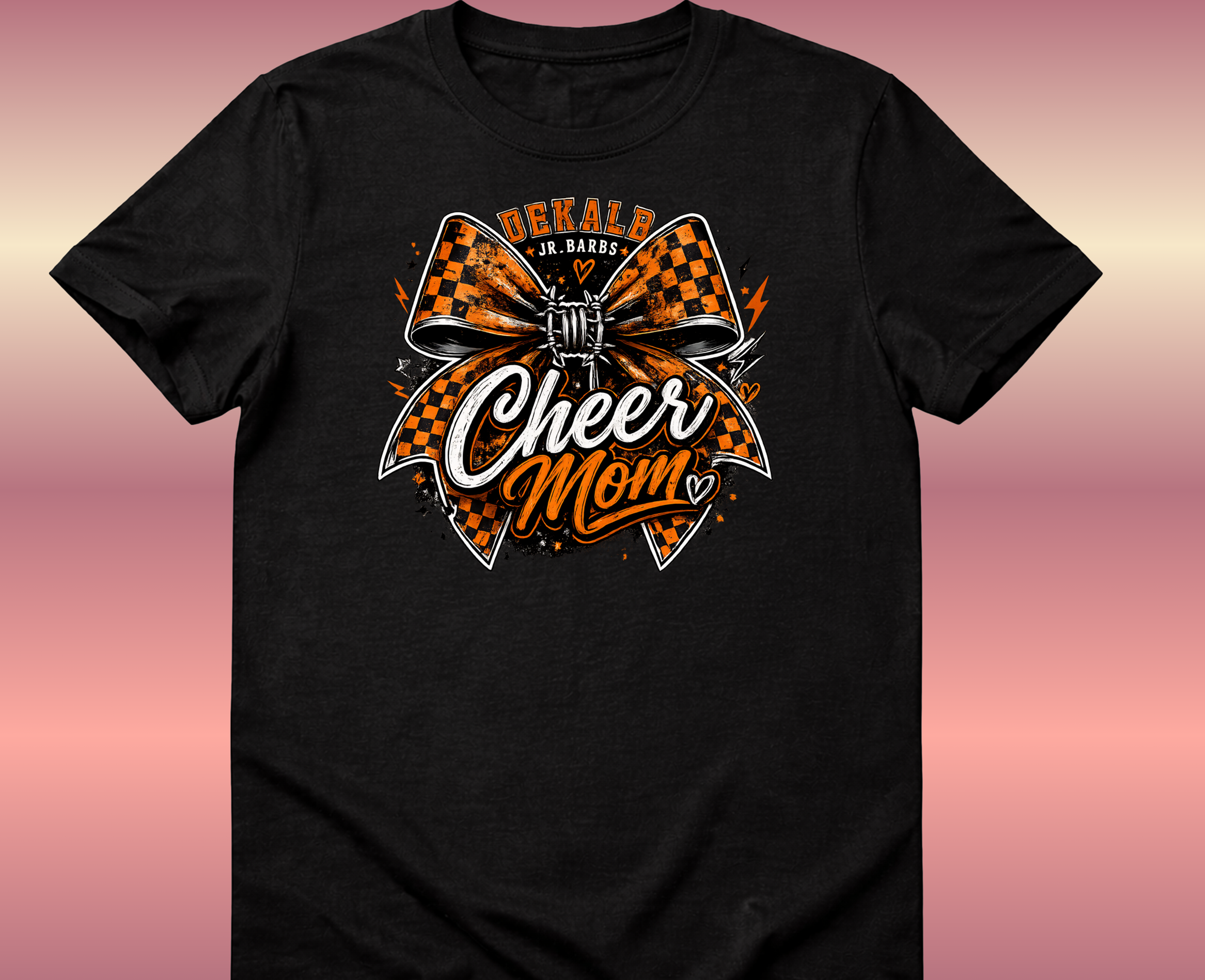 DeKalb Jr. Barbs Cheer Mom Tee