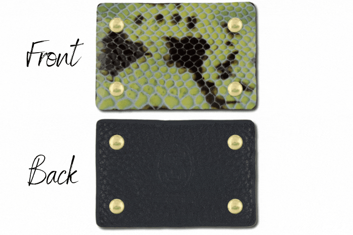 Snake green/black multi