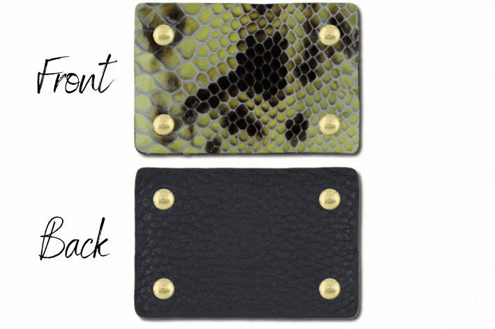 Snake green/black multi