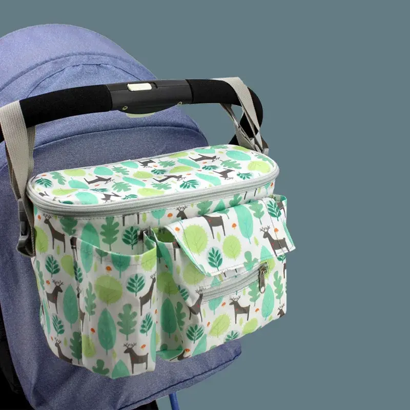 Miniatura: Borsa Cambio Neonato e Portaoggetti da appendere al passeggino