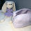 Miniature : Trousse Rayures Lilas