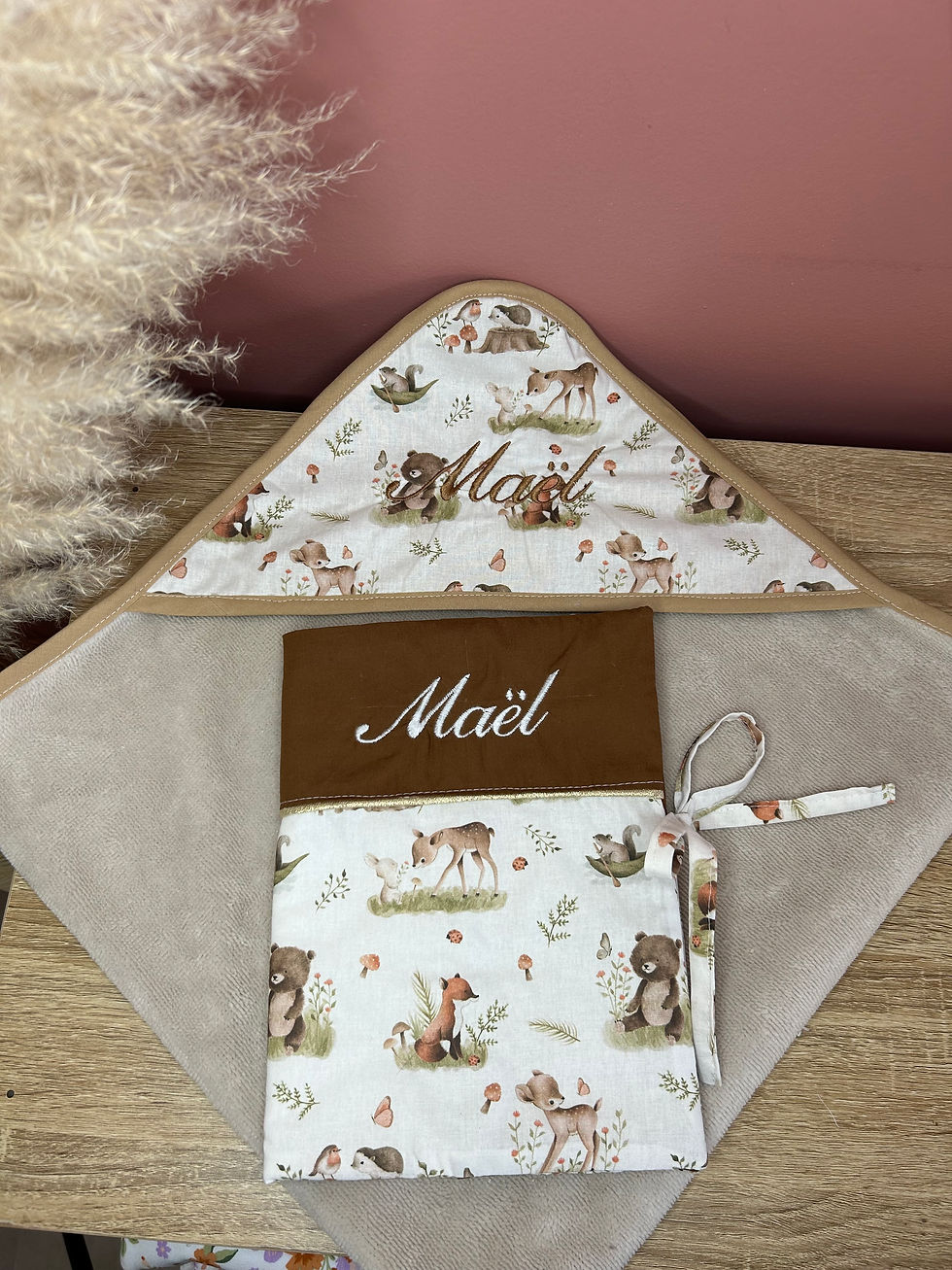 Miniature : (P) Cape de bain personnalisable