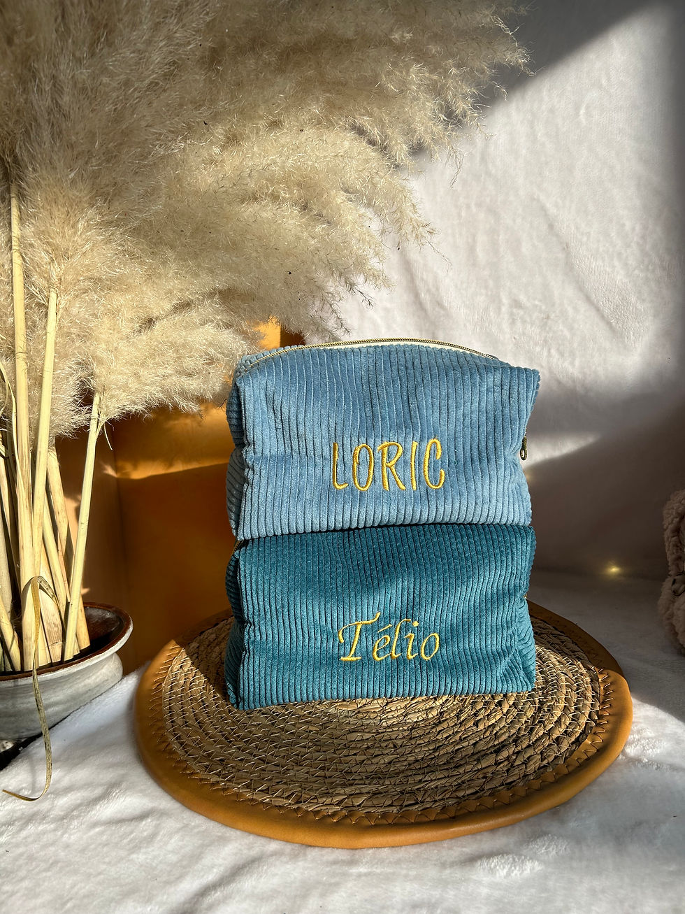 Miniature : (P) Trousse velours personnalisable