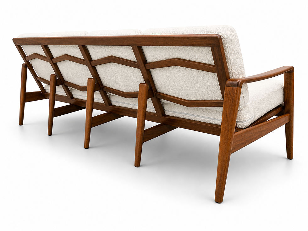 Thumbnail: Arne Wahl Iversen — Four-Seater Sofa for Komfort, Denmark, 1970sArne Wahl Iversen — Four-Seater Sofa for Komfort, Denmark, 19
