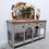 Thumbnail: Large Display Buffet Sideboard  LOFTME vintage