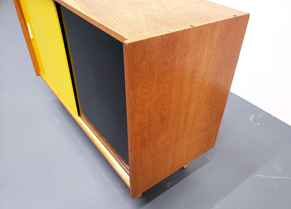 Thumbnail: 1966 Jiri Jiroutek Sideboard, Model U 452 in Black and Yellow