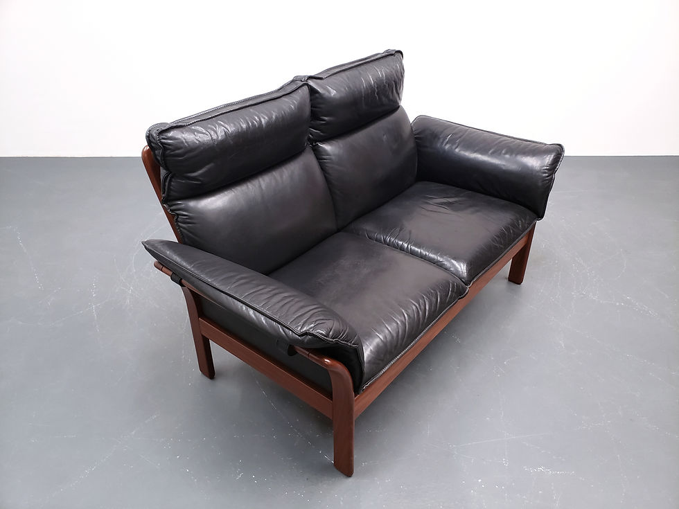 Thumbnail: Mid Century Danish Sofa by Illum Wikkelso