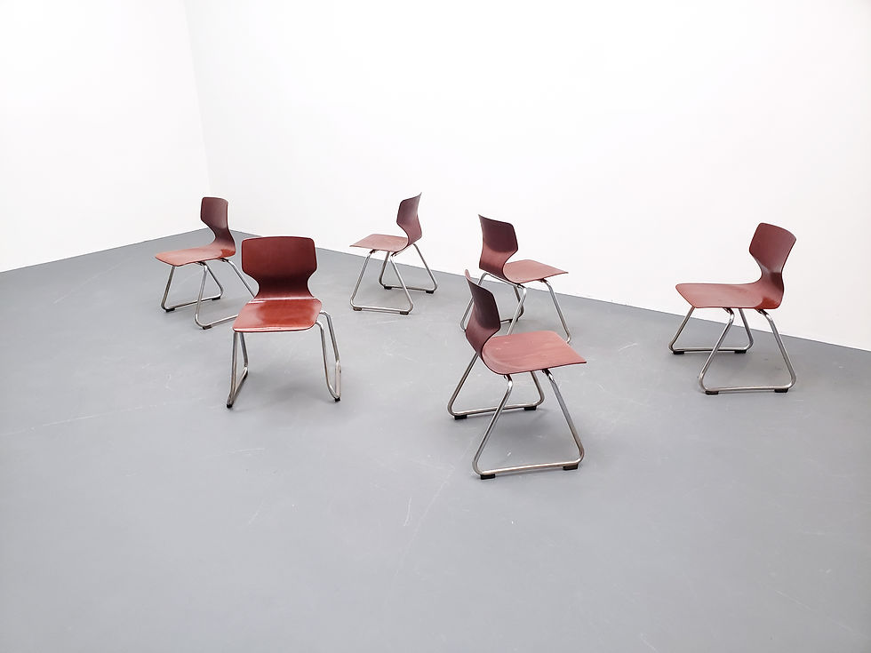 Thumbnail: Flototto Children Chairs, 1970's