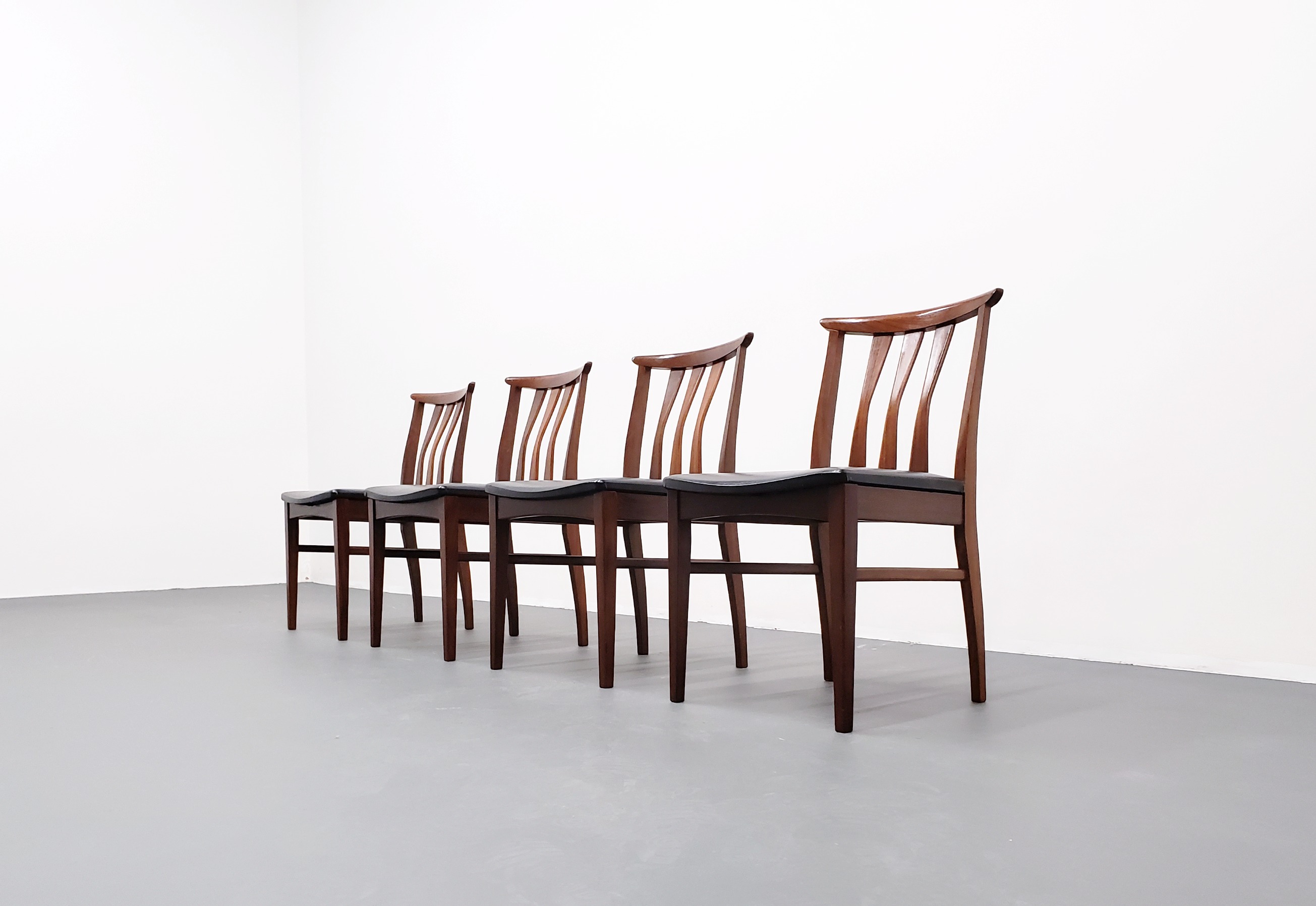 Set of Four - Brasilia Dining Chairs From G Plan, 1960s,