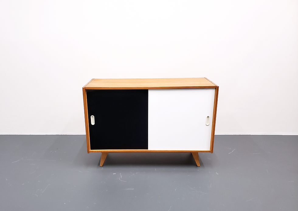 Thumbnail: 1966 Jiri Jiroutek Sideboard, Model U 452 in Black and White
