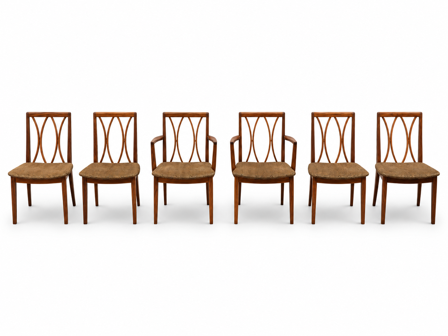 Set of Six Mid Century G-Plan Dining Chairs