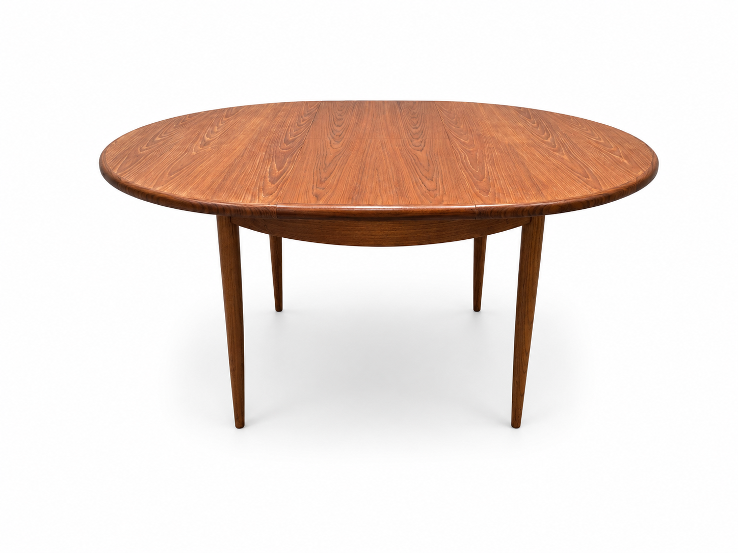 Mid Century G Plan Teak Extending Circular Dining Table, 1950