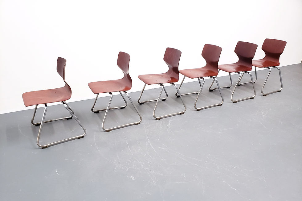 Thumbnail: Flototto Children Chairs, 1970's
