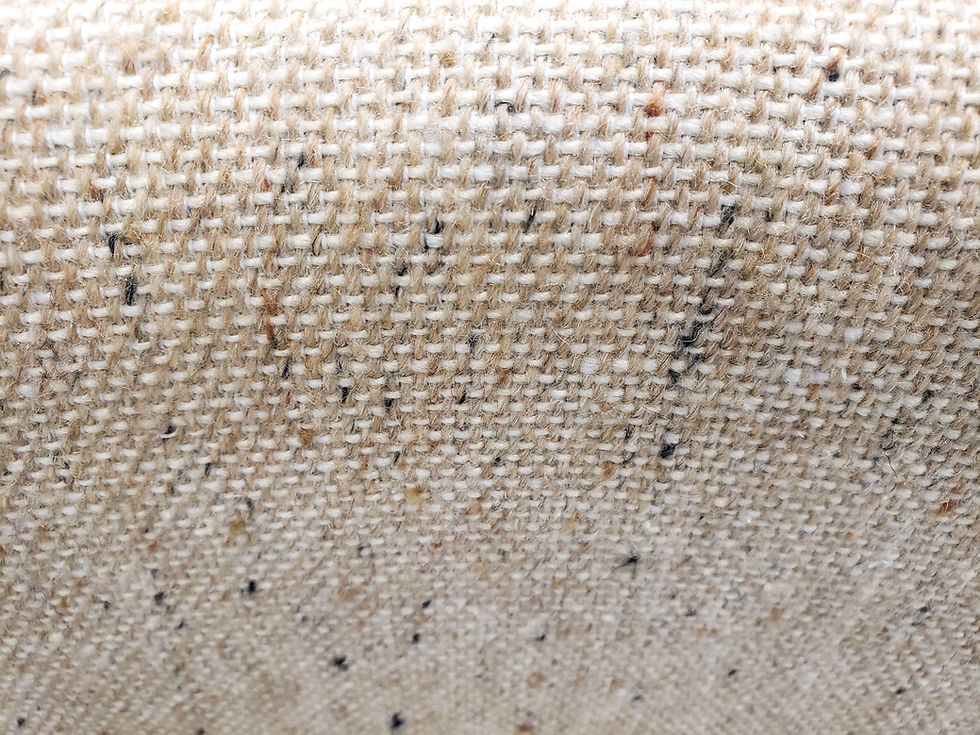 Thumbnail: Mid Century Teak Desk Chair – Neutral Wool Upholstery, 1960s