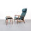 Thumbnail: Alf Svensson for Fritz Hansen, Contour Reclining Chair with Ottoman