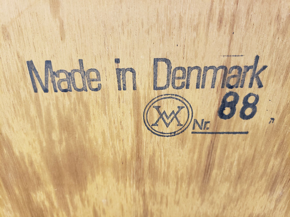 Thumbnail: Arne Wahl Iversen for VM Møbler, Teak Secretary Desk, Denmark 1960