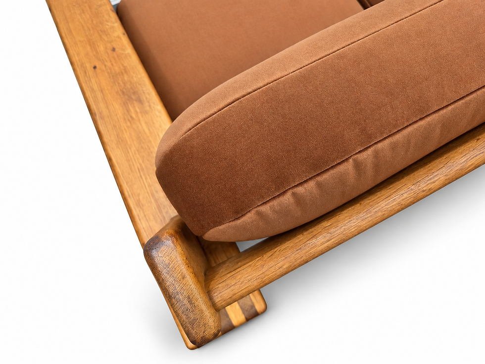 Bonanza Sofa by Esko Pajamies for Asko — Finland, 1960s, Cognac Velvet
