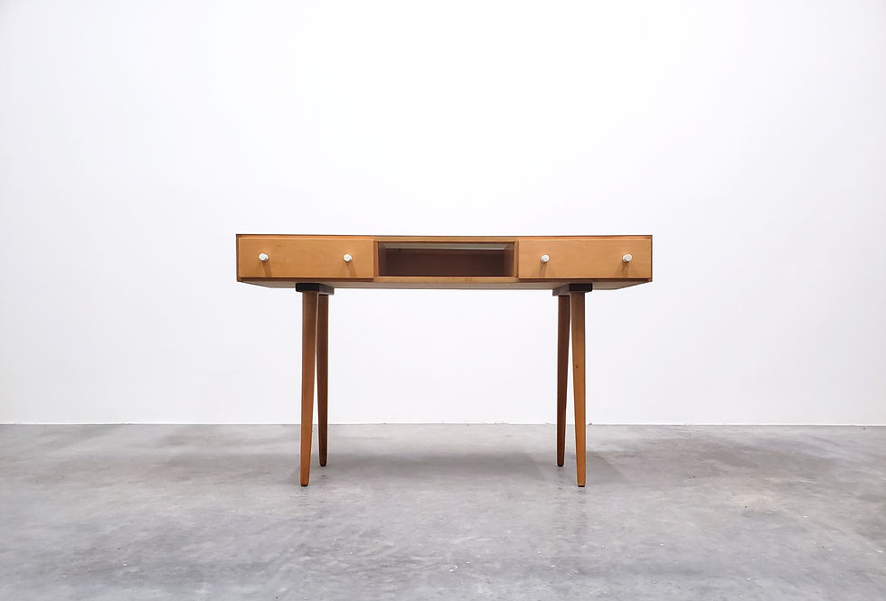 Thumbnail: Mid Century Writing Desk / Console Table by Mojmir Pozar, 1960s