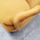 Thumbnail: Mid Century Cocktail Sofa in Goldenrod Velvet, 1960's LOFTME