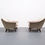 Thumbnail: 1960 Mid Century Danish Teak Lounger in Beige Boucle
