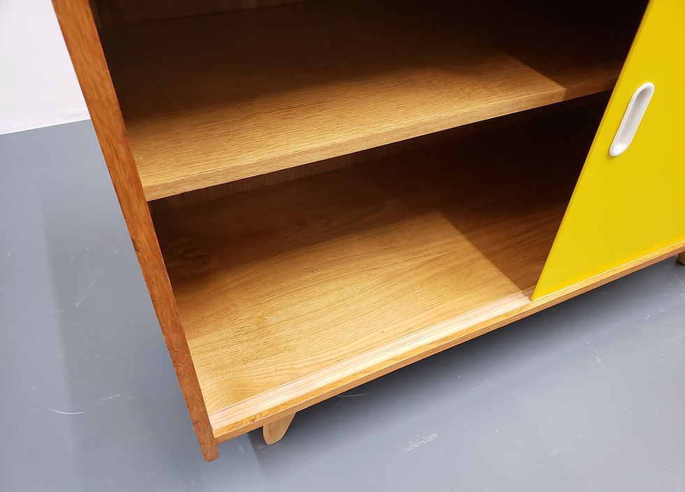 Thumbnail: 1966 Jiri Jiroutek Sideboard, Model U 452 in Black and Yellow