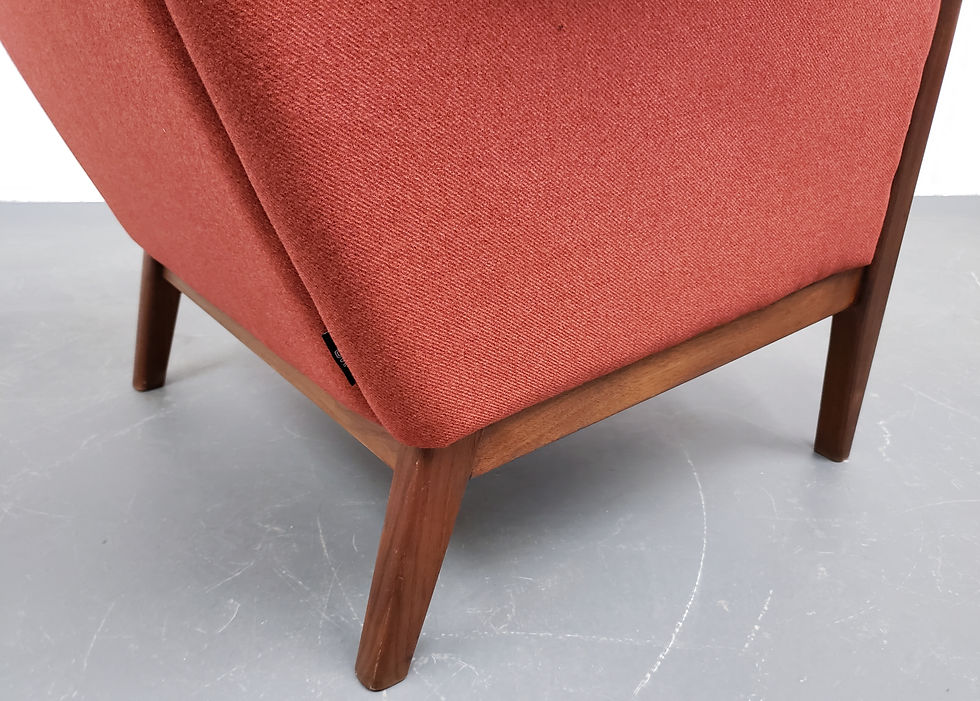 Thumbnail: 1960's Large Lounger by Karl Erik Ekselius for JOC Mobler Sweden