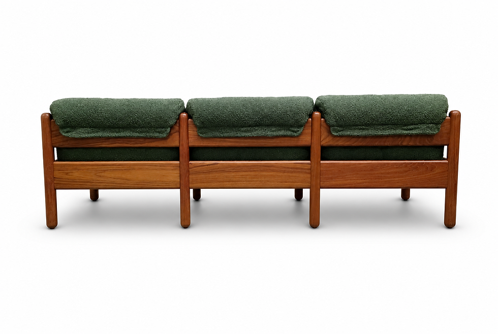 Thumbnail: Illum Wikkelso — Three-Seater Sofa for A. Mikael Laursen, Denmark, 1960s