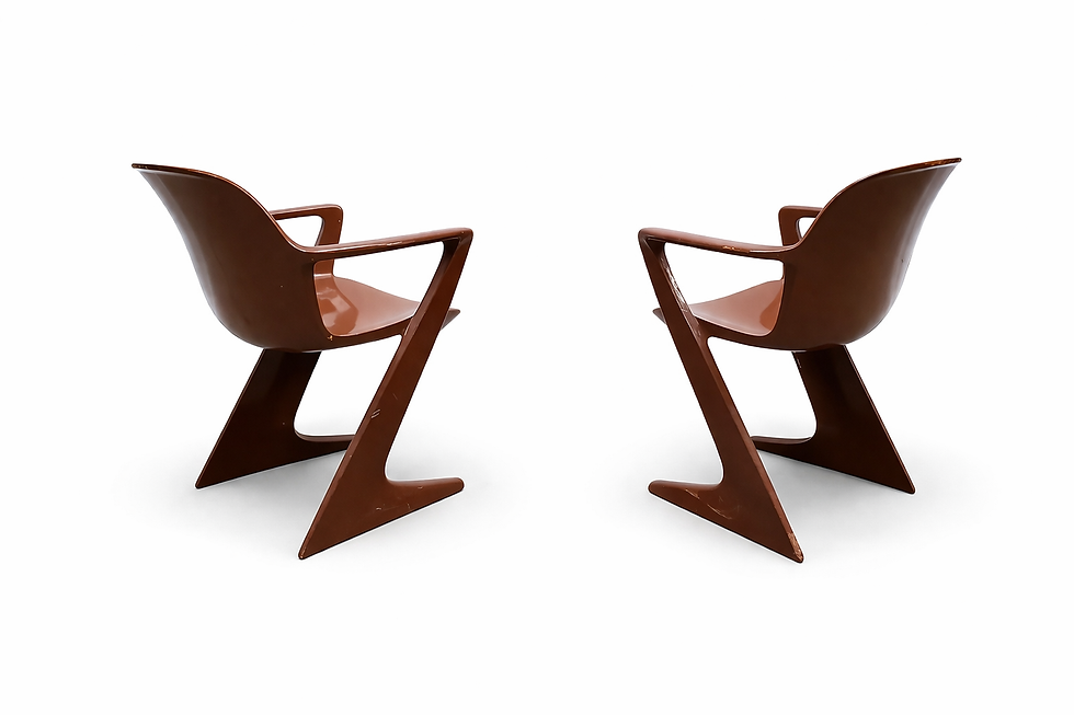 Thumbnail: Z “Kangaroo” Chairs by Ernst Moeckl for Horn Collection, Germany 1968