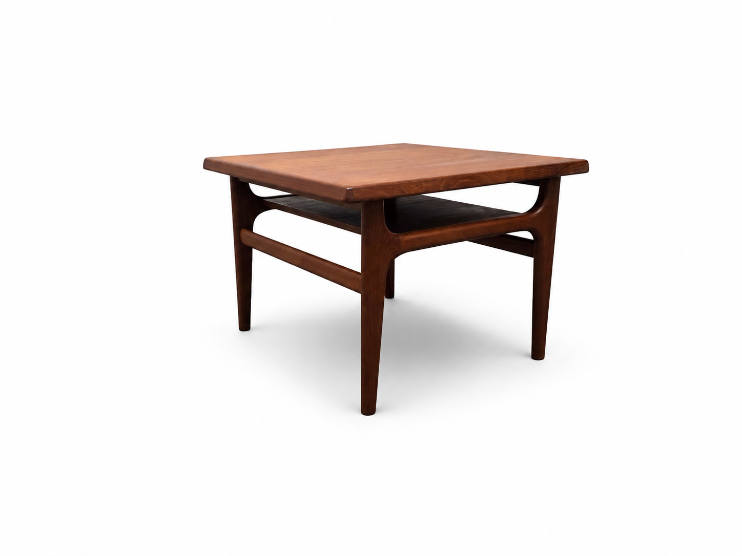 Niels Bach Teak Coffee / Side Table, Denmark, 1960s