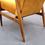 Thumbnail: 1960 Henryk Lis Mid Century Armchair in Golden Velvet