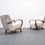 Thumbnail: 1930 Jindrich Halabala Bentwood Armchair in Premium Ivory Boucle