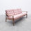 Thumbnail: Three Seater Sofa Scandi in Dusty Pink Boucle LOFTME