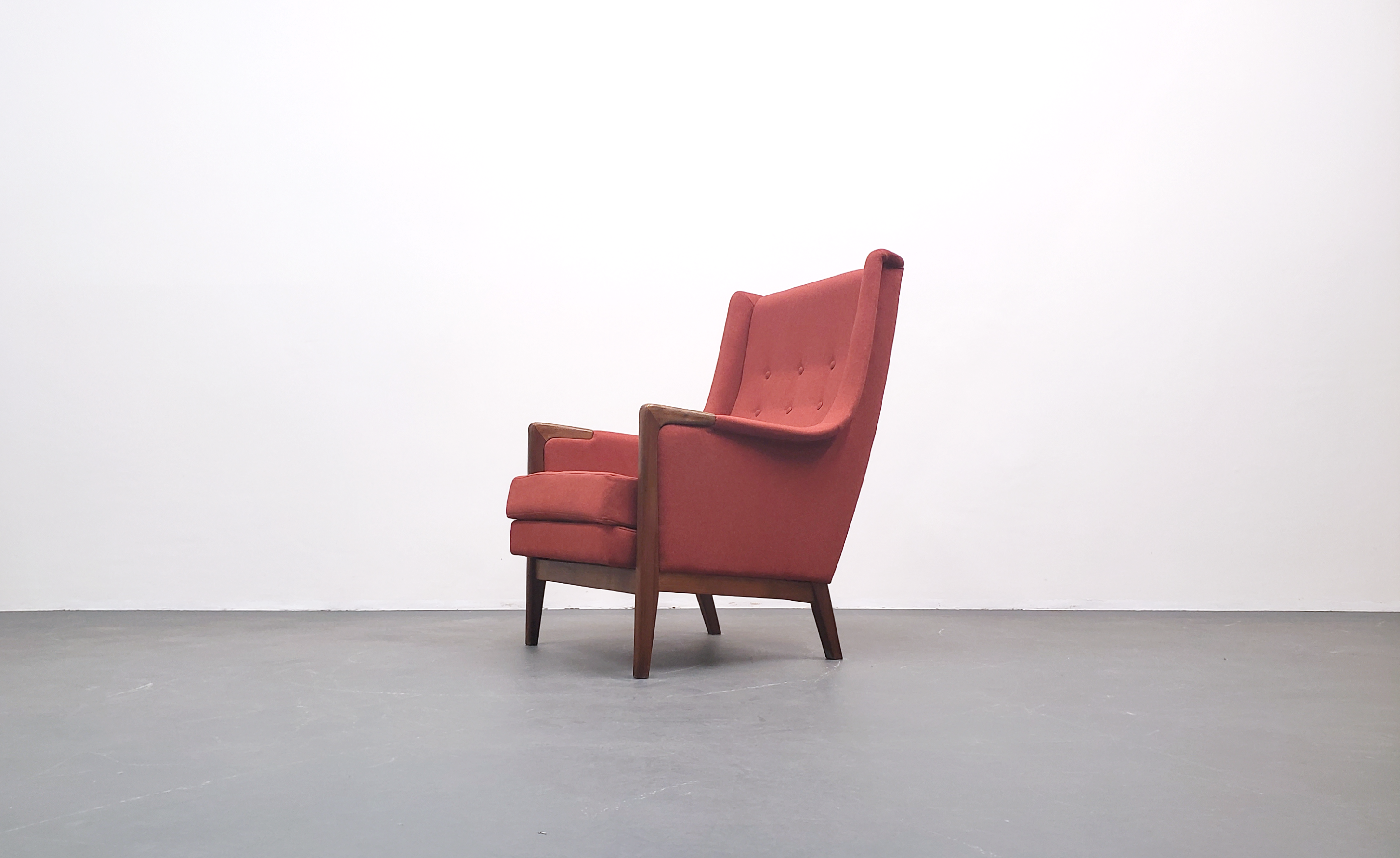 1960's Large Lounger by Karl Erik Ekselius for JOC Mobler Sweden