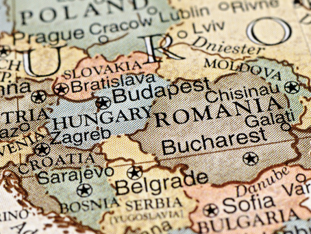 A map of Eastern Europe