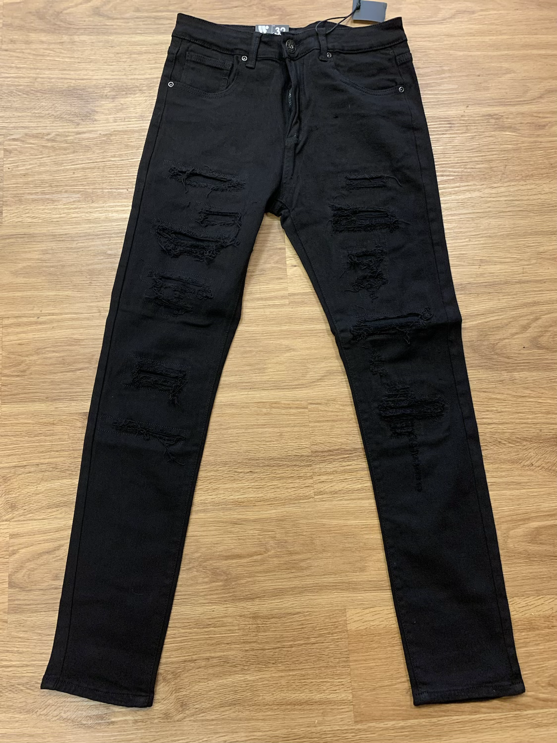 Back Ripped Skinny Fit