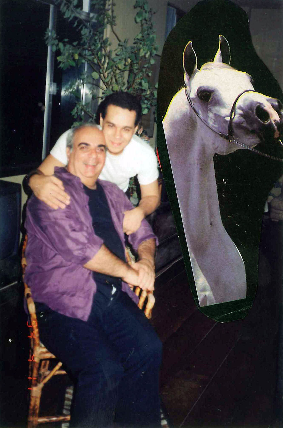 Juan Carlo e seu companheiro