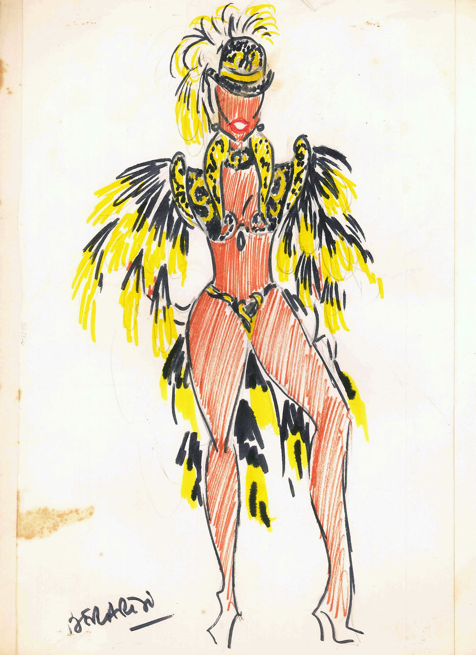 *CROQUIS DE FIGURINOS E FANTASIAS