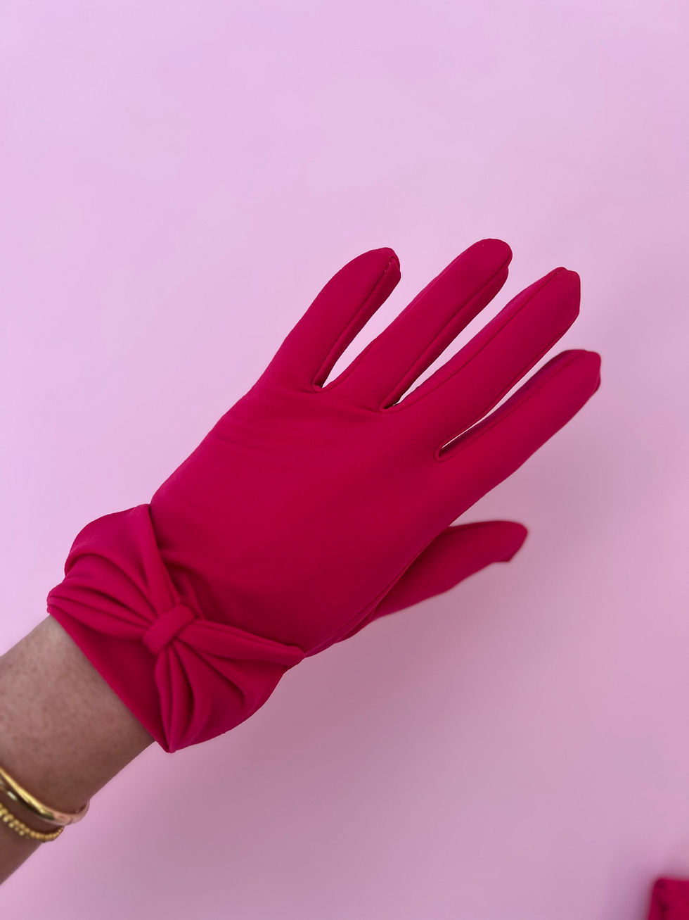 Thumbnail: BOW GLOVES PINK