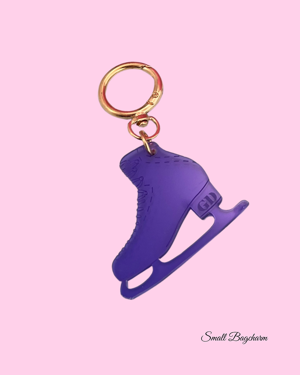 Thumbnail: Skating Keychain – Dark Purple